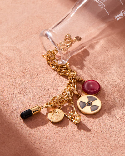 Gemstone Chill Pill Charm